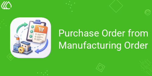Purchase Order from Manufacturing Order | INKERP